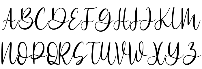 Beasttica Font UPPERCASE