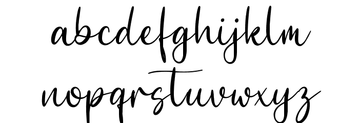 Beasttica Font LOWERCASE