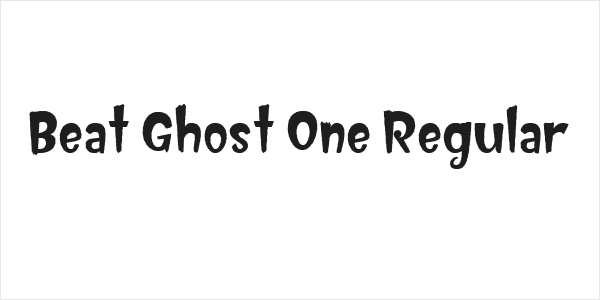 Beat Ghost One Regular Logo