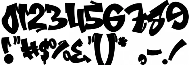 Beat Mark Font OTHER CHARS