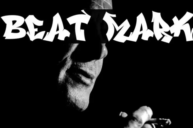 Beat Mark Font examples