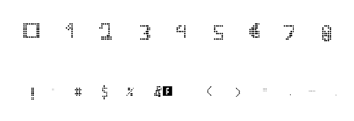 Beat Me Now Regular Font OTHER CHARS