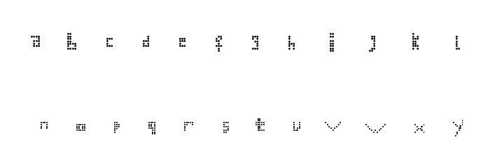 Beat Me Now Regular Font LOWERCASE