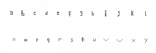 Beat Me Now Regular Font LOWERCASE