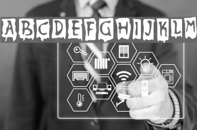 Beat My Guest Font examples