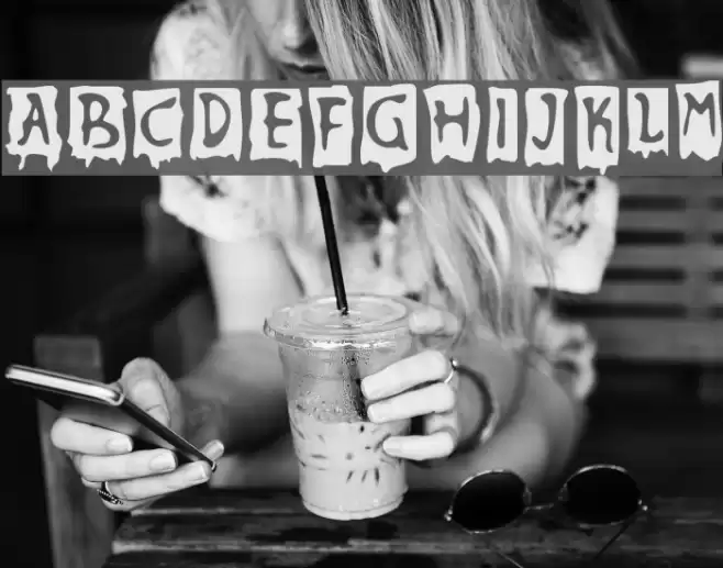 Beat My Guest Font examples