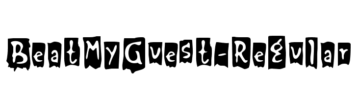 BeatMyGuest-Regular 字体