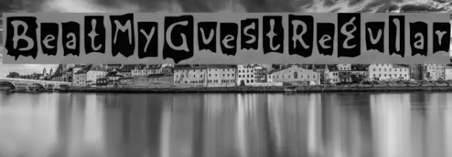 BeatMyGuest-Regular Font examples
