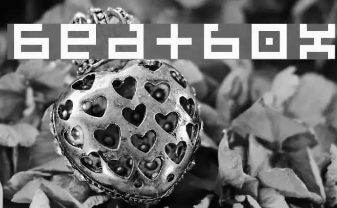 Beatbox Font examples