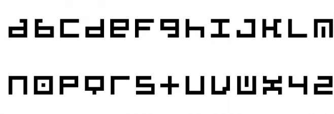 Beatbox Font LOWERCASE