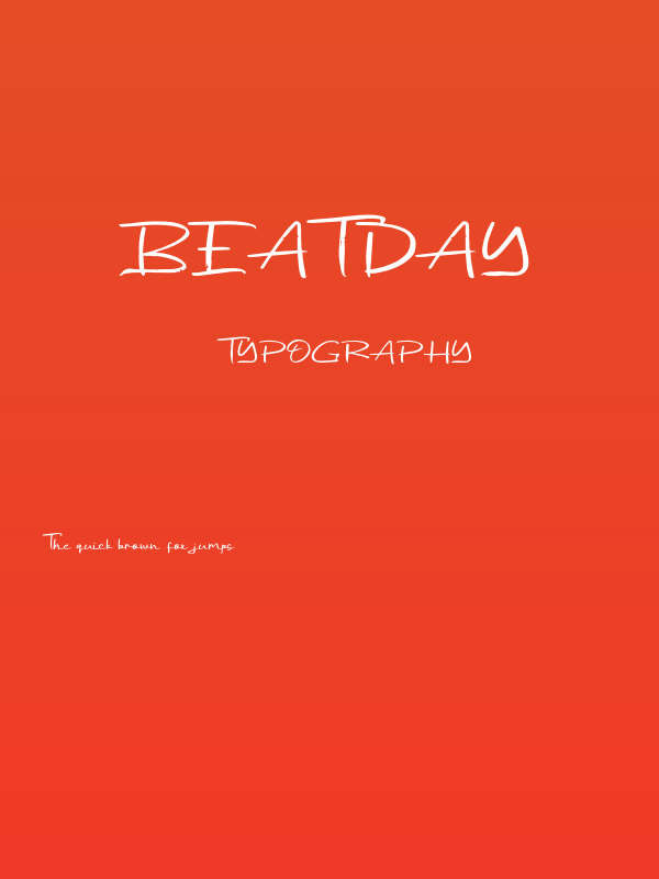 Beatday Poster