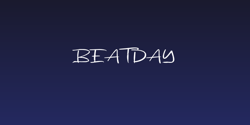 Beatday Social Header
