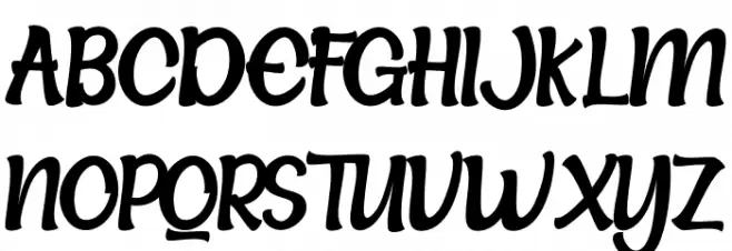 Beatgh 字体 大写