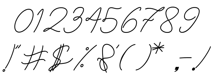 Beatherlove Font OTHER CHARS