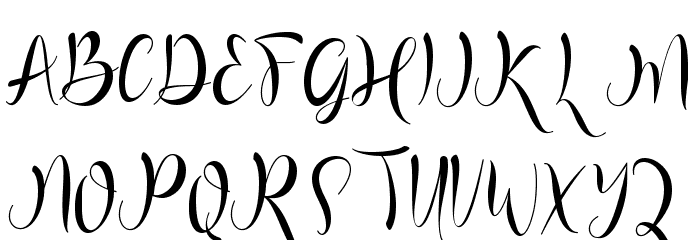 Beathria - Personal Use Font OTHER CHARS