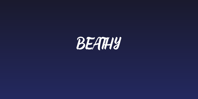 Beathy Social Header