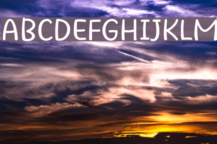 Beatific Margella Font examples