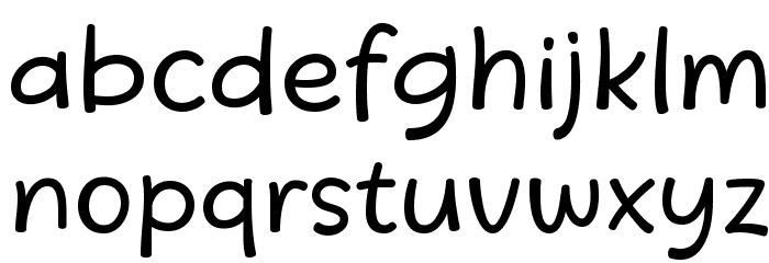 Beatific Margella Font LOWERCASE