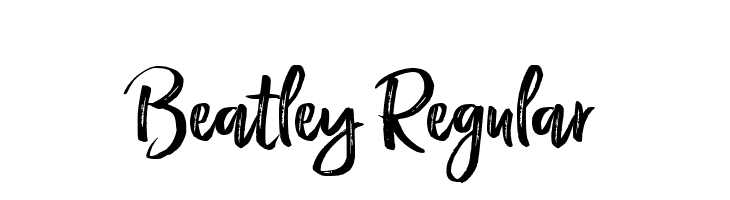 Beatley Regular  les polices de caractères gratuit tlcharger