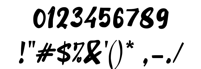 Beatline_ Font OTHER CHARS
