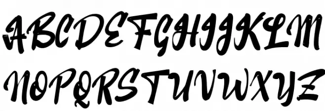 Beatline_ Schriftart Groß