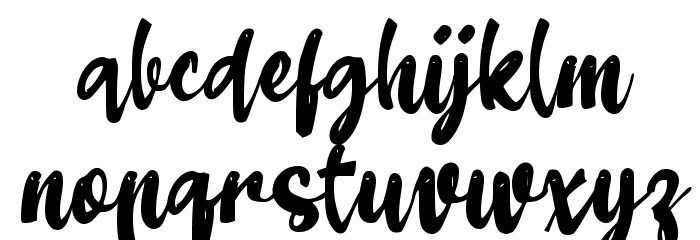 Beatline_ Font LOWERCASE