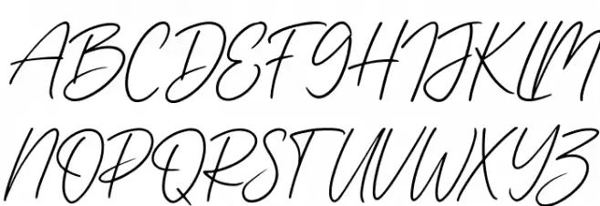 Beatney Regular Font Litere mari