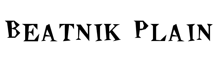Beatnik Plain Font