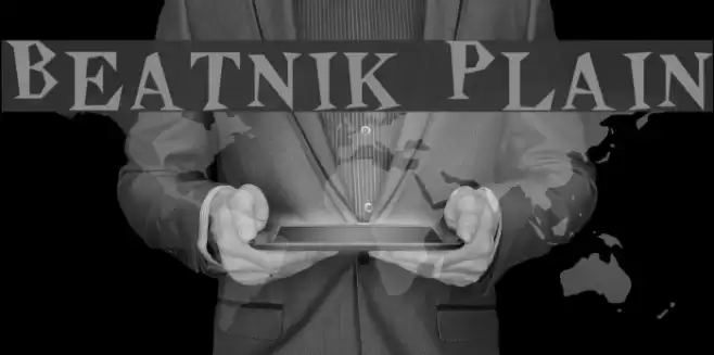 Beatnik Plain फ़ॉन्ट examples