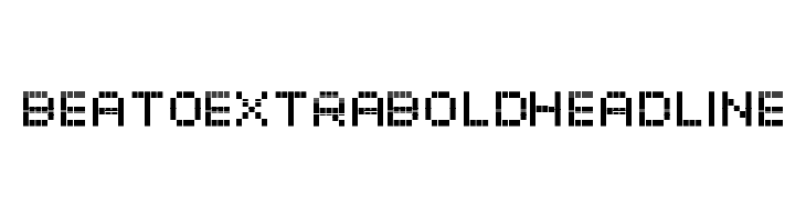 Beato-ExtraBoldHeadline  Fuentes Gratis Descargar