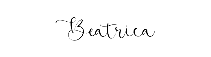 Beatrica  नि: शुल्क फ़ॉन्ट्स डाउनलोड