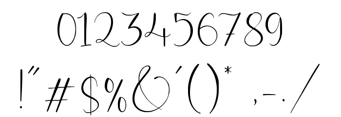 Beatrica Font OTHER CHARS