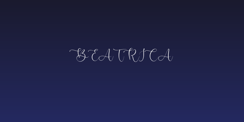 Beatrica Social Header