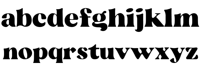 Beatrice Font LOWERCASE