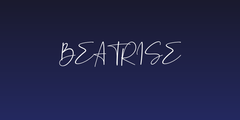 Beatrise Social Header