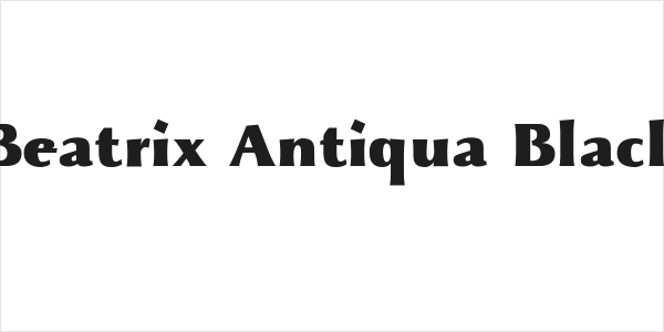 Beatrix Antiqua Black Logo