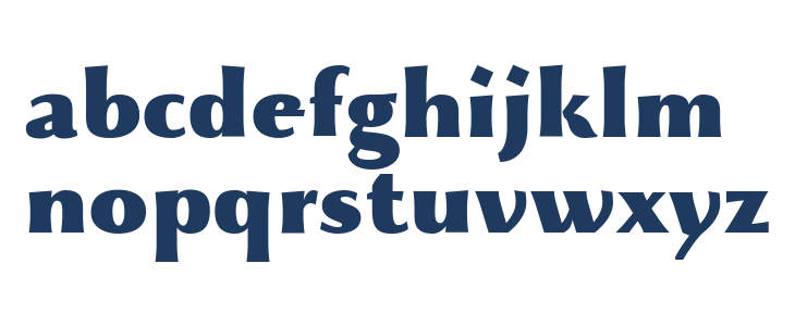 Beatrix Antiqua Black Lowercase