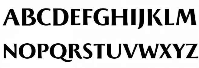 Beatrix Antiqua Bold Fonte MAIÚSCULAS