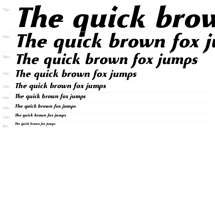 Beatrix Antiqua ExtBd Ita Waterfall