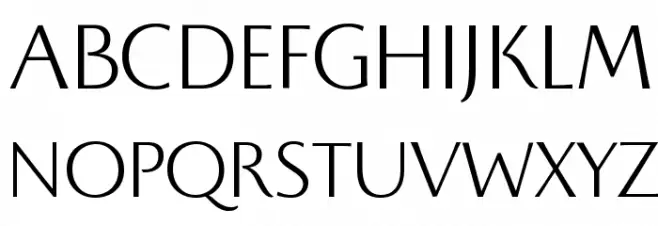 Beatrix Antiqua Light Polices MAJUSCULES