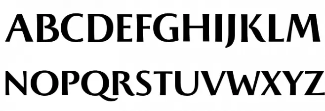 Beatrix Antiqua SemiBold Polices MAJUSCULES