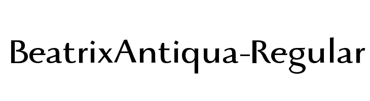 BeatrixAntiqua-Regular 
