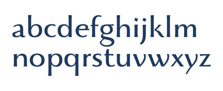 BeatrixAntiqua-Regular Lowercase