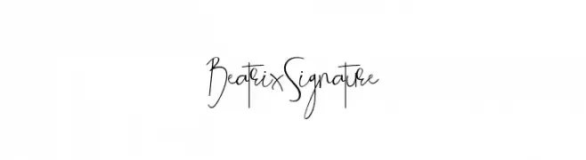 BeatrixSignature  नि: शुल्क फ़ॉन्ट्स डाउनलोड