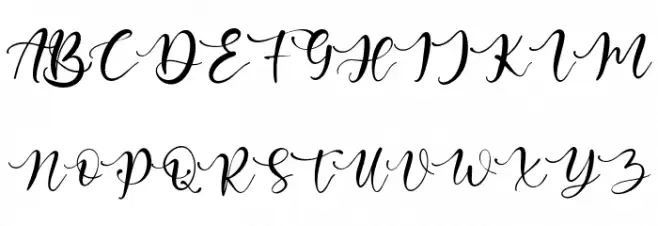 BeatrizAbilla Шрифта ВЕРХНИЙ