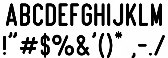 Beatster Demo Font OTHER CHARS
