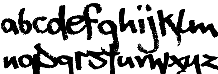 Beatstreet Font LOWERCASE