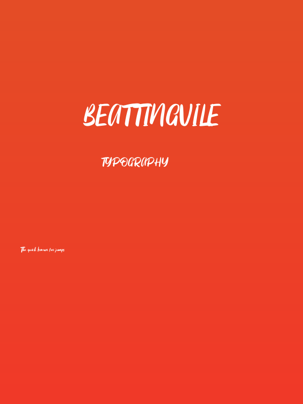 Beattingvile Poster