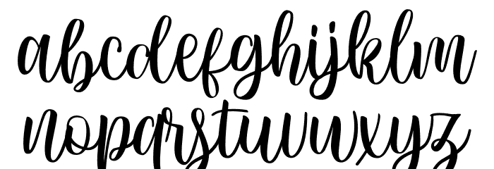 Beattone Font LOWERCASE