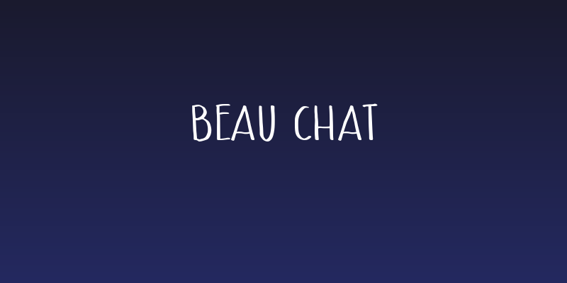 Beau Chat Social Header